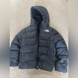 Black winter jacket-northface